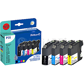 Pelikan P35 Brother LC123VAL Multipack