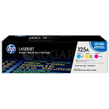 HP 125A CF373AM Tri-Color Pack