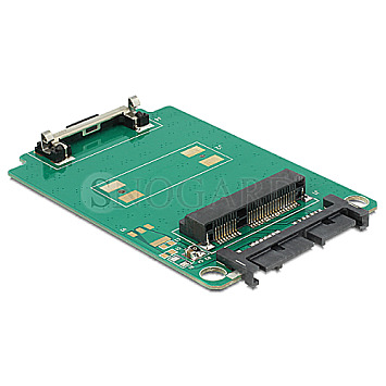 DeLOCK 6252 Micro SATA 16 Pin -> mSATA full size Converter