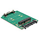 DeLOCK 6252 Micro SATA 16 Pin -> mSATA full size Converter