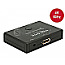 DeLOCK 18750 DisplayPort Splitter 2-Port 4K schwarz