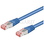 Goobay 95512 CAT6 Patchkabel S/FTP (PiMF) 5m blau