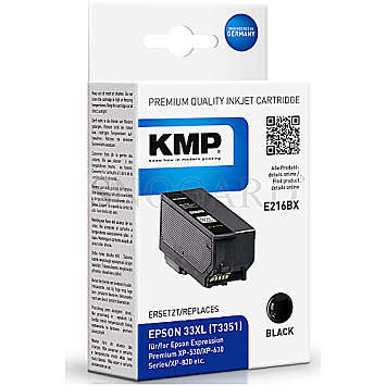 KMP E216BX Epson 33 XL schwarz