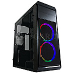 LC-Power 999B Phantasm RGB Gaming Window schwarz