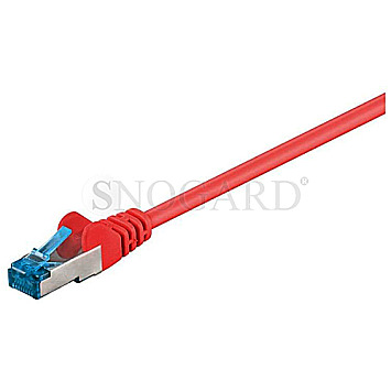 Goobay 94150 CAT6 S/FTP 15m Patchkabel rot