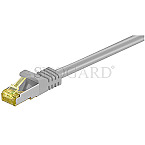 Goobay 91576 CAT7 S/FTP 50cm Patchkabel grau