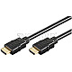 Goobay 38522 HDMI Kabel mit Ethernet 4K UHD 15m schwarz