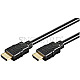 Goobay 44505 HDMI Kabel mit Ethernet 4K UHD 5m schwarz