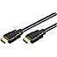 Goobay 38518 HDMI Kabel mit Ethernet 4K UHD 3m schwarz