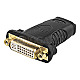 Goobay 68690 HDMI Buchse / DVI (24+5) Buchse schwarz
