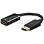 Goobay 67881 Displayport 1.2 Stecker / HDMI Buchse 4K Adapter schwarz