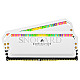 16GB Corsair CMT16GX4M2C3200C16W Dominator Platinum RGB DDR4-3200 Kit (White)