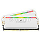 16GB Corsair CMT16GX4M2Z3200C16W Dominator Platinum RGB DDR4-3200 AMD Kit White