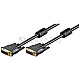 Goobay 93111 DVI-D 24+1 Dual Link Kabel 3m schwarz