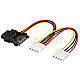 Goobay 95130 Y-Adapter SATA Stecker 15polig -> 2x 5.25" Molex Buchse