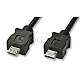 Lindy 31941 USB 2.0 Micro-A / Micro-B 1m Kabel schwarz