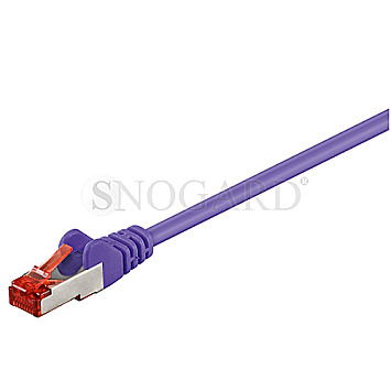 Goobay 95586 CAT6 S/FTP 1.5m Patchkabel violett