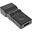 InLine 17692A HDMI Buchse auf HDMI Buchse Adapter Drehgelenk schwarz
