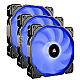 Corsair Air Series LED Blue AF120 2018 120mm 3er-Pack