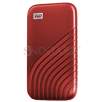 500GB WD MyPassport SSD Red USB 3.1 extern