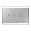 1TB Samsung Portable SSD T7 Touch USB-C 3.2 Silver