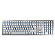 Cherry KC 6000 Slim Corded Keyboard USB silver