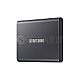 2TB Samsung MU-PC2T0T Portable SSD T7 USB-C 3.1 grau