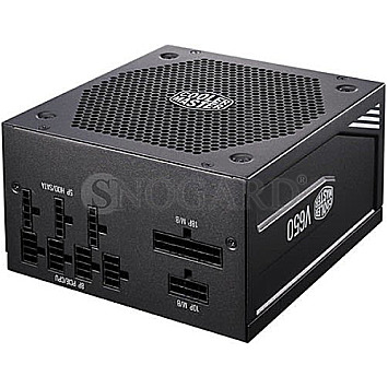 650 Watt CoolerMaster V-Series V650 Gold 2019 ATX 80 PLUS Gold vollmodular