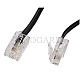 Synergy 21 TK ISDN-Kabel RJ45 10m CAT3 4-polig schwarz