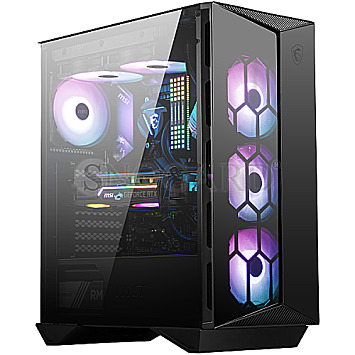 MSI MPG Gungnir 110R RGB Tempered Glass Black Edition