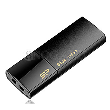 128GB Silicon Power Blaze B05 USB 3.0 Slider schwarz