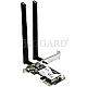 Inter-Tech 88888149 PowerOn DMG-35 PCIe x1 Dualband Bluetooth 5.0 LE AX200