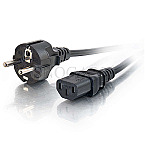 Cables To Go Universal 3m PC Netzkabel schwarz