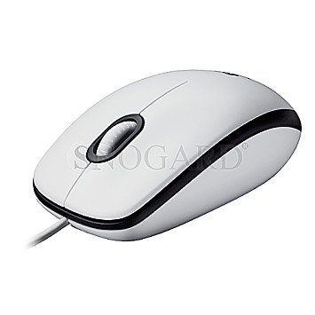 Logitech M100 V2 Refresh Optical Mouse USB white