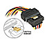 DeLOCK 60145 15pin SATA Strom Stecker auf 2x 15pin SATA Strom Buchse 15cm
