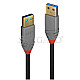 Lindy 36753 Anthra Line USB 3.0 Typ-A 3m schwarz/grau