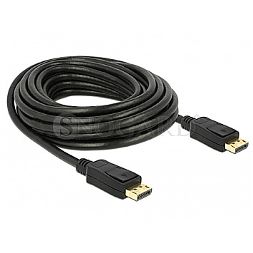 DeLOCK 84860 DisplayPort 1.2 -> DisplayPort 7m schwarz 4K 60Hz