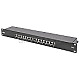 Digitus DN-91616S-B Patchpanel 1HE 16-Port CAT6 geschirmt schwarz