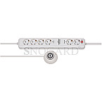 Brennenstuhl Eco-Line Comfort Switch Plus EL CSP 24 Steckdosenleiste 6-fach