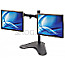 Manhattan 461559 Dual Stand mit Monitorarm 13-32" VESA schwenkbar schwarz