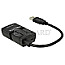 DeLOCK 62588 Konverter USB Isolator mit 5 KV Isolation USB-A Stecker auf Buchse