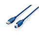 Equip 128292 USB-A 3.0 auf USB-B 3.0 Adapterkabel 1.8m blau