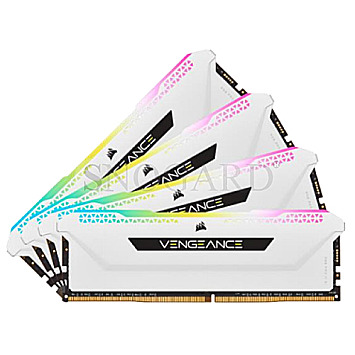 32GB Corsair CMH32GX4M4E3200C16W Vengeance RGB PRO SL White DDR4-3200 Kit