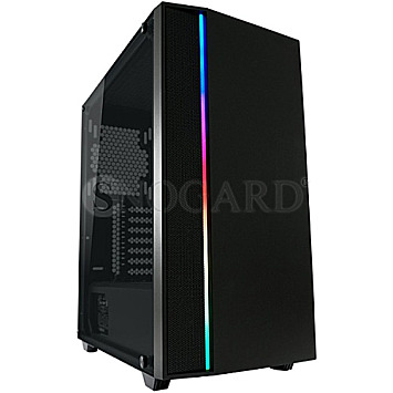 LC-Power Gaming 706B Destiny X Window RGB Black Edition