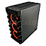 LC-Power Gaming 709B Solar System X Window RGB Black Edition