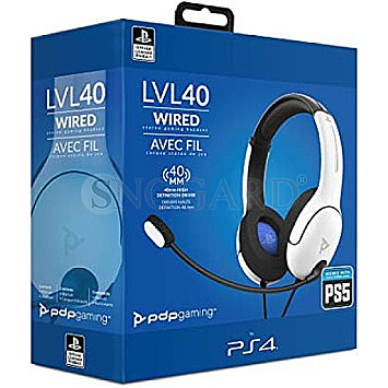 PDP LVL40 Wired Stereo Headset for PS4/PS5