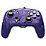 PDP Faceoff Deluxe + Audio Wired Controller Purple Camo for Switch