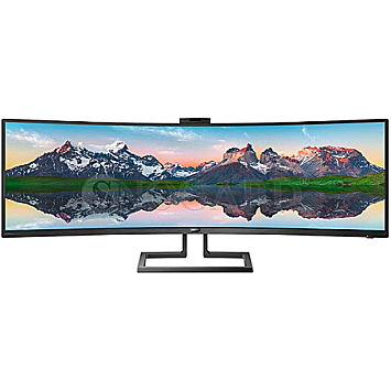 124.5cm (49") Philips P-line 499P9H VA 32:9 SuperWide Curved