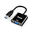 Equip 133385 USB 3.0 auf VGA Adapter 1920x1080/60Hz 15cm schwarz