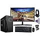 OfficeLine FX9830M-SSD Bundle inkl. 27"Monitor, WebCam+Headset und Maus+Tastatur